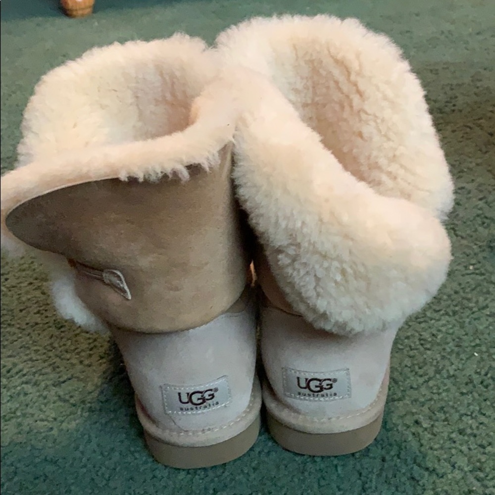 Tan Bailey Button Ugg Boots - image 5